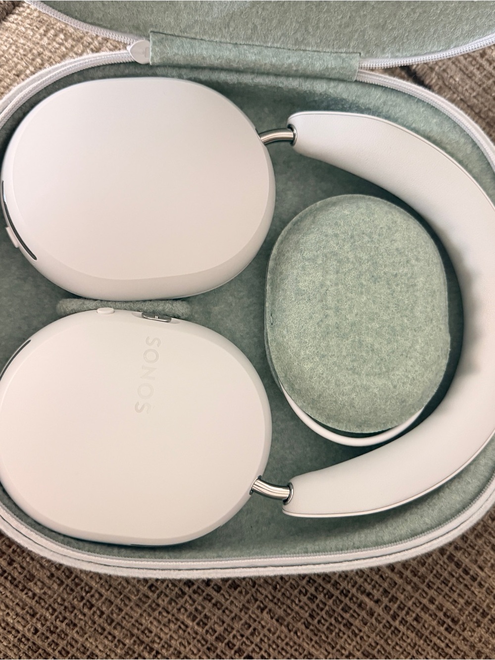 Sonos Ace White Over-Ear Wireless ANC Headphones with Case
